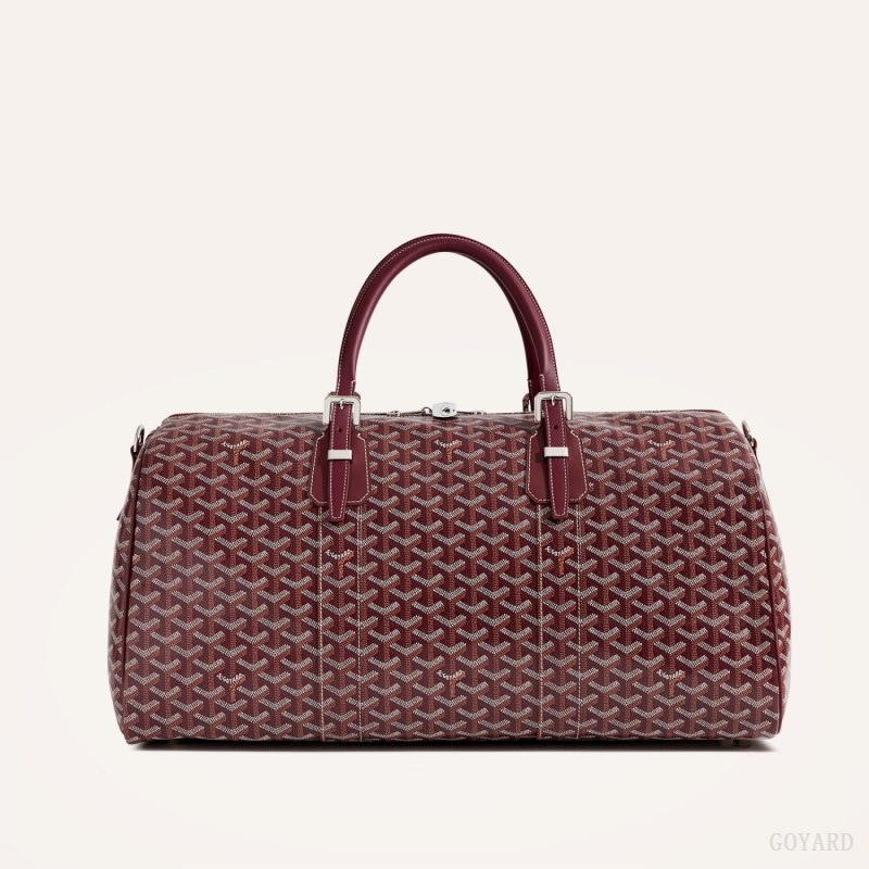 Bolsas De Viagem Goyard Boston 50 bag Bordeaux | GY-WWC4574