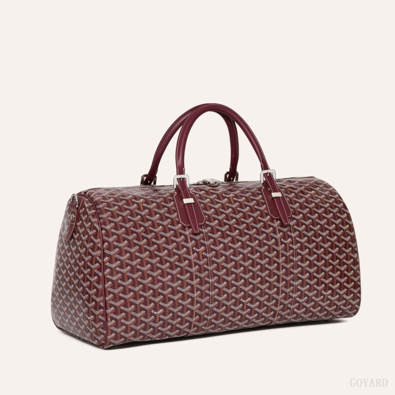 Bolsas De Viagem Goyard Boston 50 bag Bordeaux | GY-WWC4574