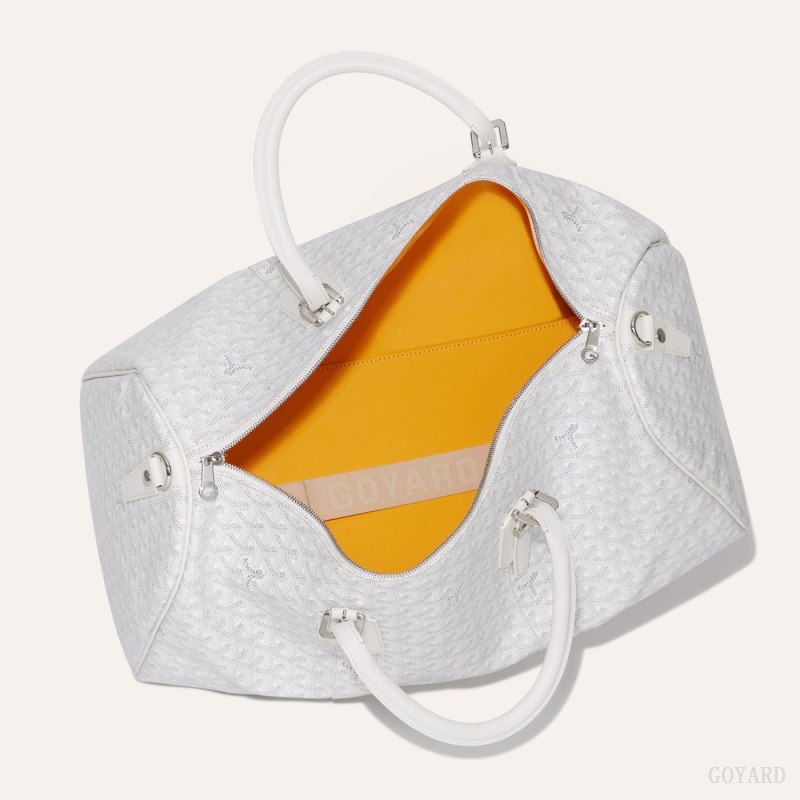 Bolsas De Viagem Goyard Boston 50 bag Branco | GY-UVG4326