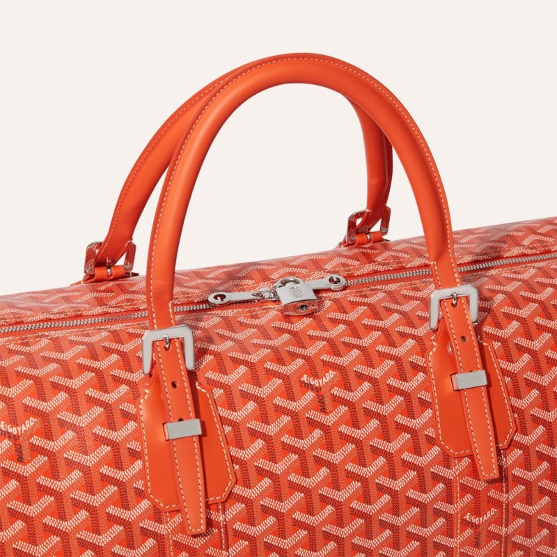 Bolsas De Viagem Goyard Boston 50 bag Laranja | GY-CKA9874