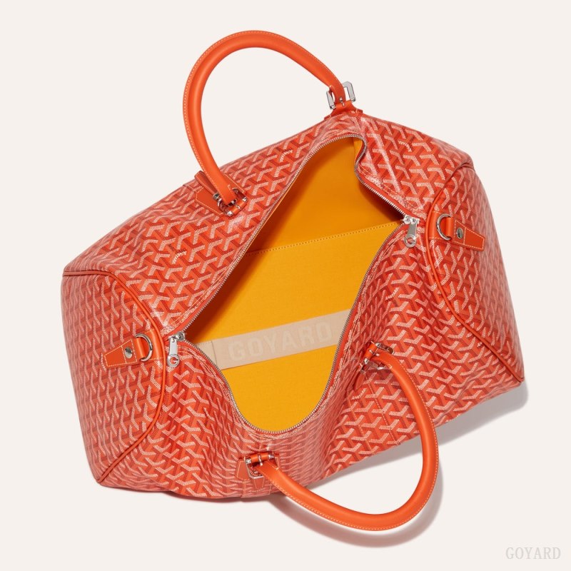 Bolsas De Viagem Goyard Boston 50 bag Laranja | GY-CKA9874