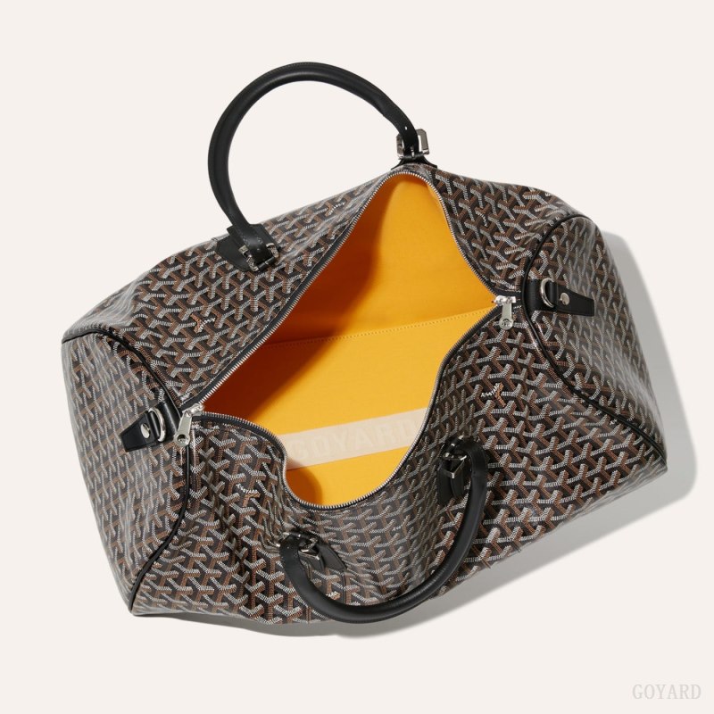 Bolsas De Viagem Goyard Boston 50 bag Pretas | GY-EWF4437
