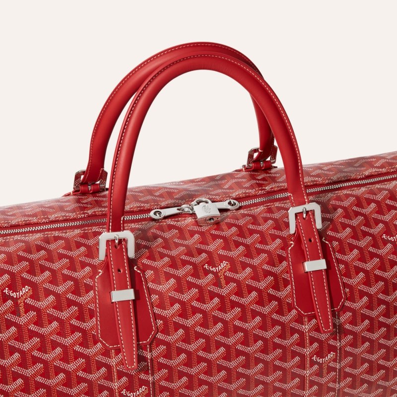 Bolsas De Viagem Goyard Boston 50 bag Vermelhas | GY-XIL5206