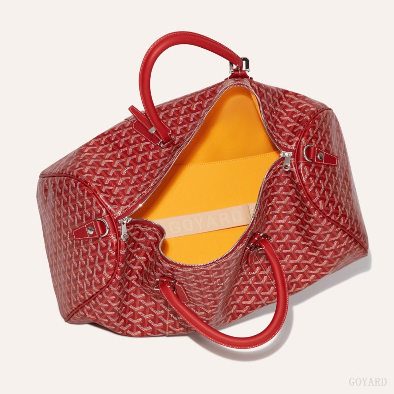 Bolsas De Viagem Goyard Boston 50 bag Vermelhas | GY-XIL5206