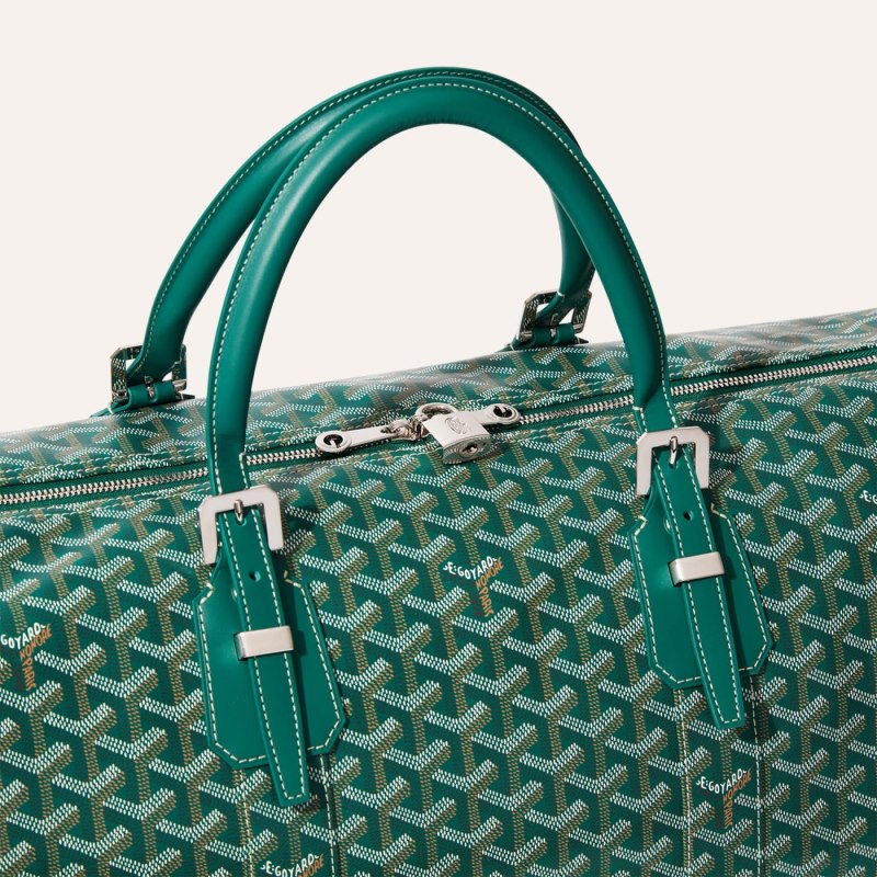 Bolsas De Viagem Goyard Boston 50 bag Verdes | GY-WUD0762