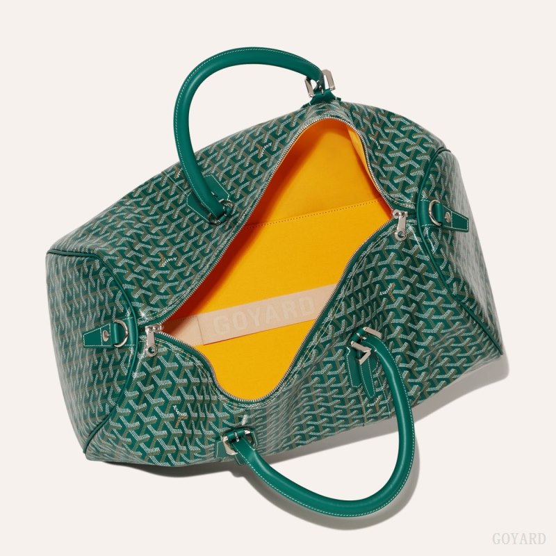 Bolsas De Viagem Goyard Boston 50 bag Verdes | GY-WUD0762
