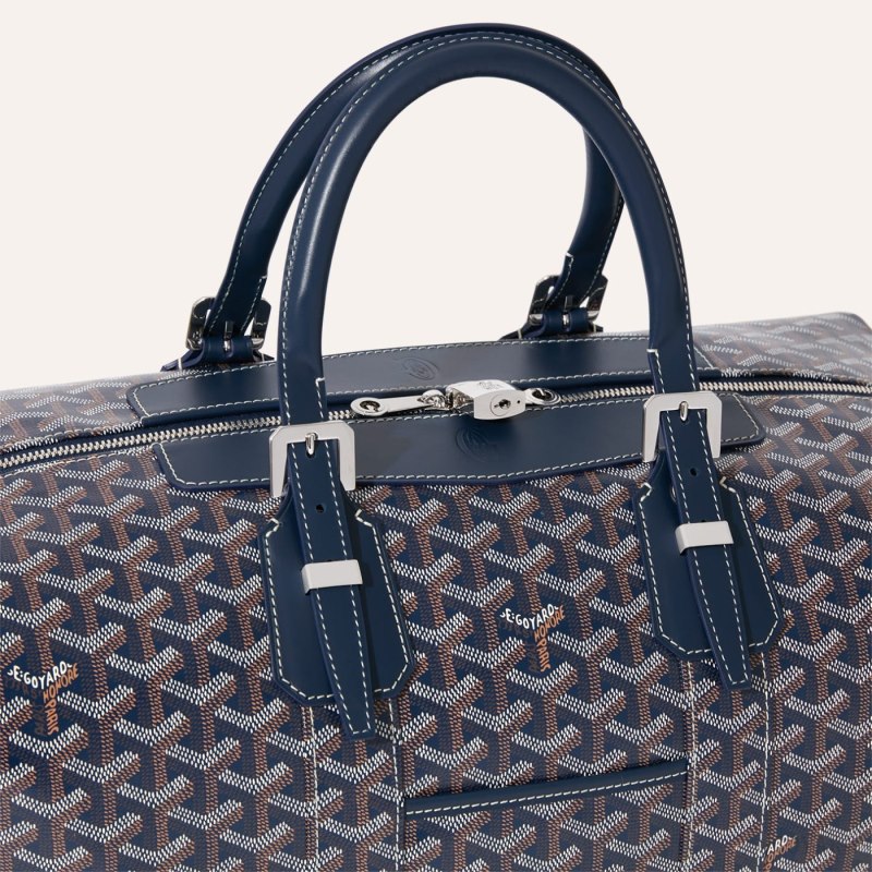 Bolsas De Viagem Goyard Bowling 45 bag Azul Marinho Azuis | GY-MQV8545