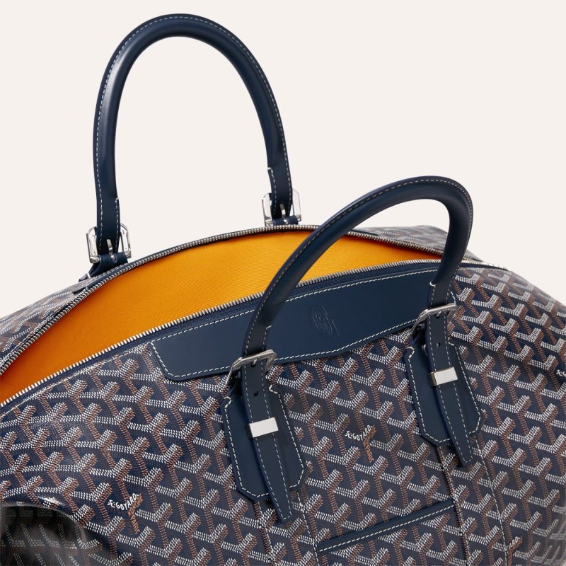 Bolsas De Viagem Goyard Bowling 45 bag Azul Marinho Azuis | GY-MQV8545