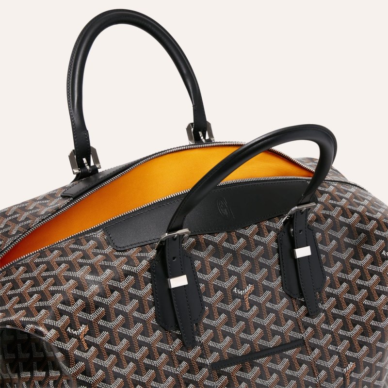 Bolsas De Viagem Goyard Bowling 45 bag Pretas | GY-HOO9364