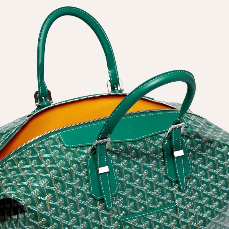 Bolsas De Viagem Goyard Bowling 45 bag Verdes | GY-RQP7538
