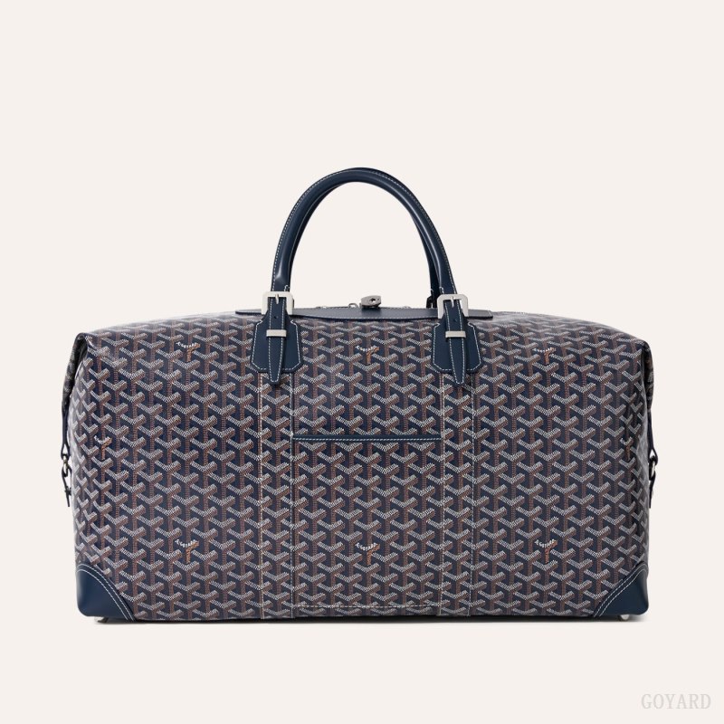 Bolsas De Viagem Goyard Bowling 55 bag Azul Marinho Azuis | GY-UTH7049