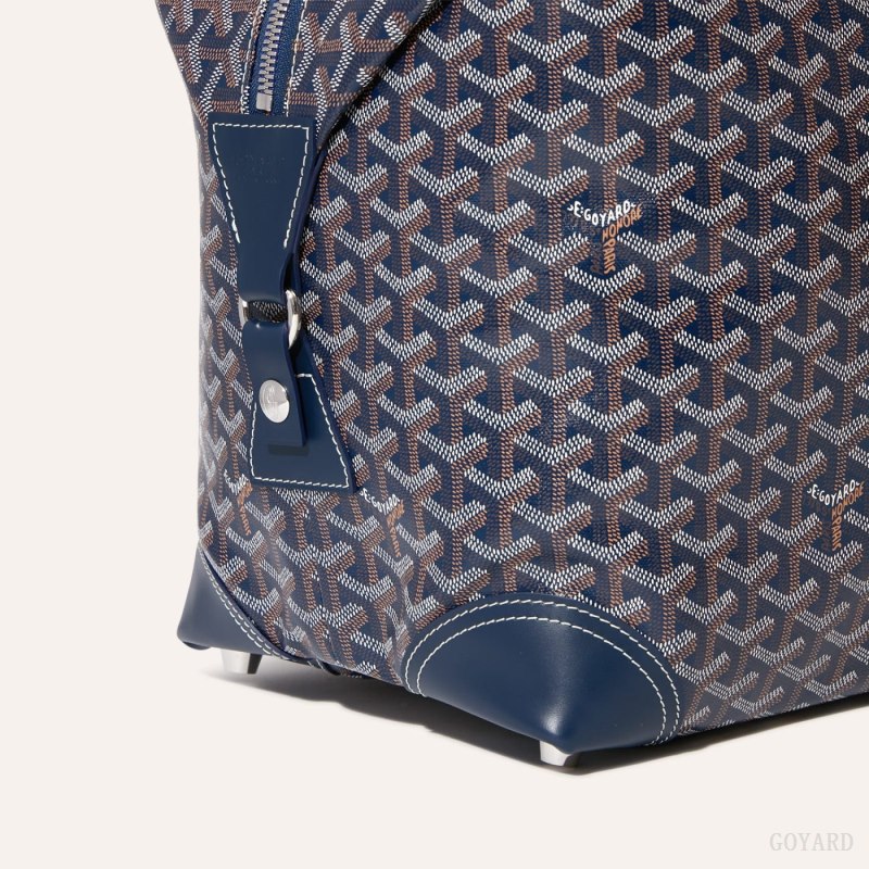 Bolsas De Viagem Goyard Bowling 55 bag Azul Marinho Azuis | GY-UTH7049