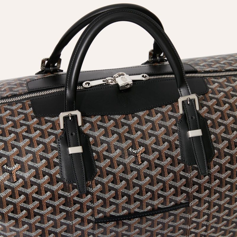 Bolsas De Viagem Goyard Bowling 55 bag Pretas | GY-ZZW4415