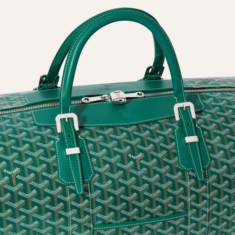 Bolsas De Viagem Goyard Bowling 55 bag Verdes | GY-JCO9375