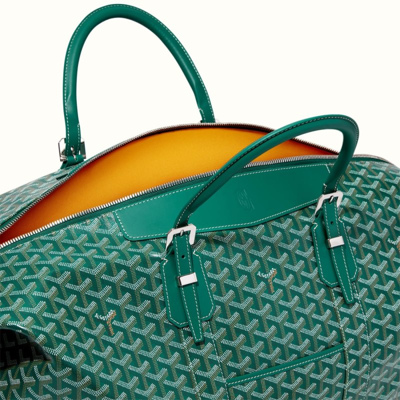 Bolsas De Viagem Goyard Bowling 55 bag Verdes | GY-JCO9375