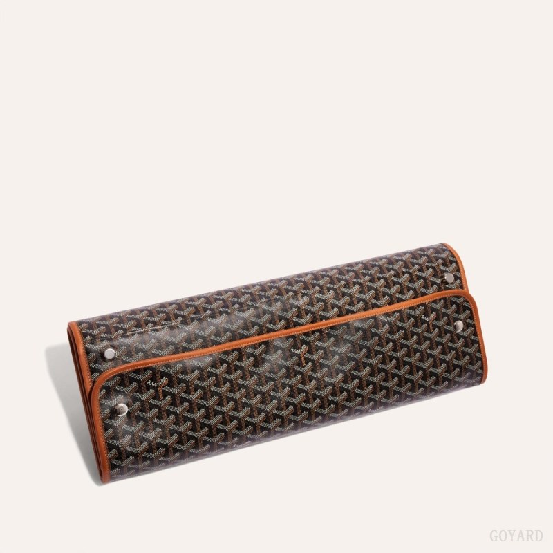 Bolsas De Viagem Goyard CARAVELLE 50 SUITCASE Pretas Marrom | GY-VZT5281