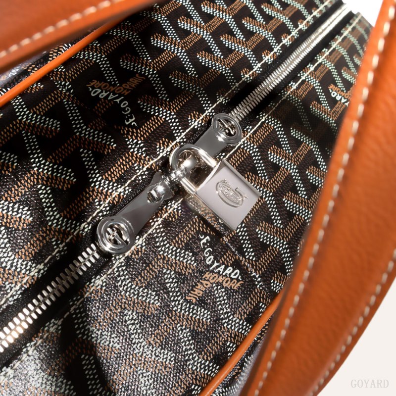 Bolsas De Viagem Goyard SAVILE ROW GARMENT BAG Pretas Marrom | GY-ERY1633
