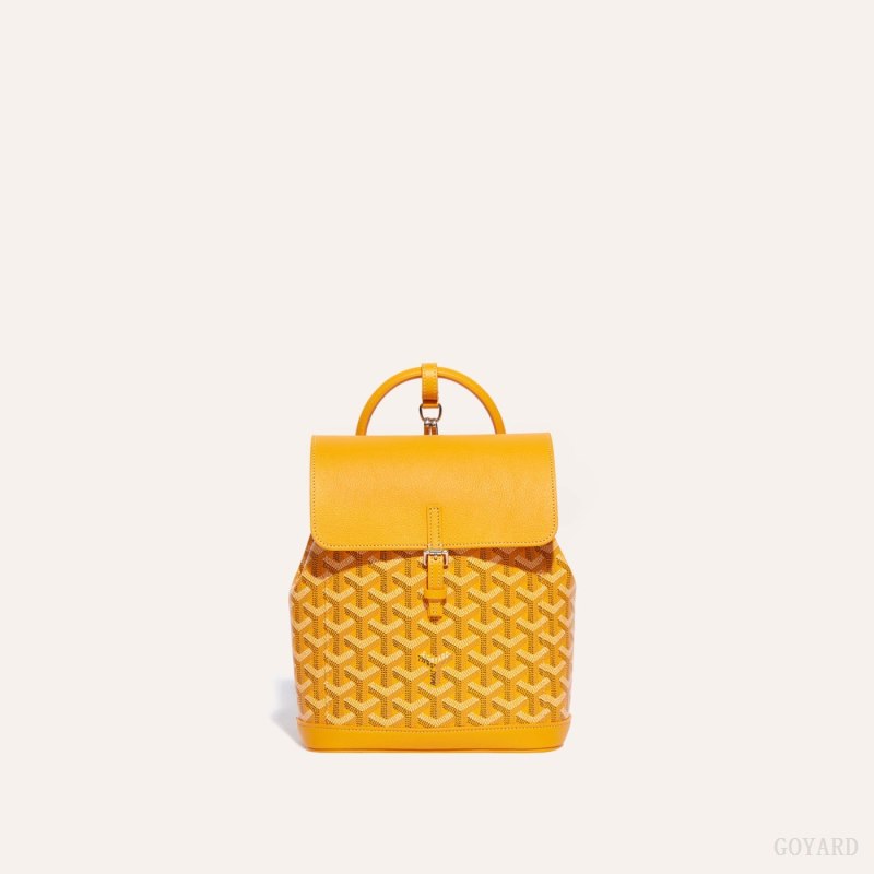 Bolsas Goyard Alpin Mini Backpack Amarelas | GY-VGU3967