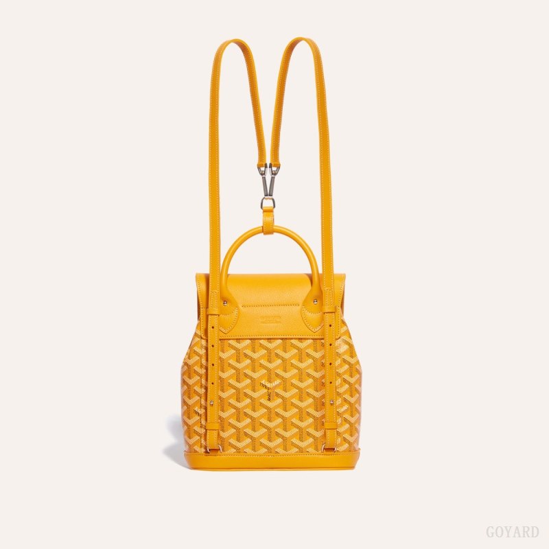 Bolsas Goyard Alpin Mini Backpack Amarelas | GY-VGU3967