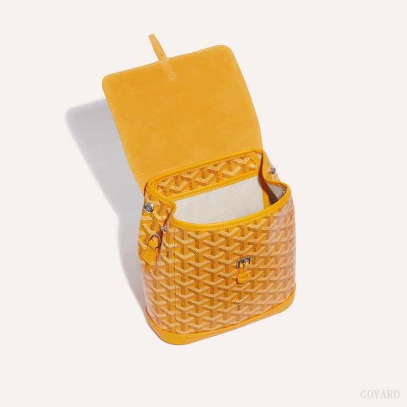 Bolsas Goyard Alpin Mini Backpack Amarelas | GY-VGU3967