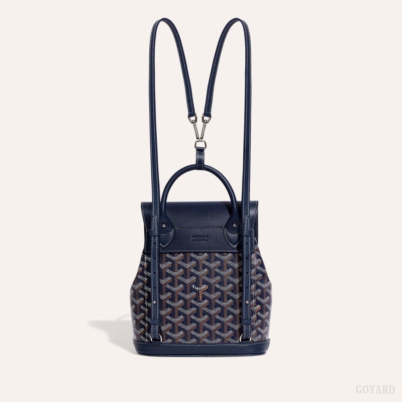 Bolsas Goyard Alpin Mini Backpack Azul Marinho Azuis | GY-URN0998