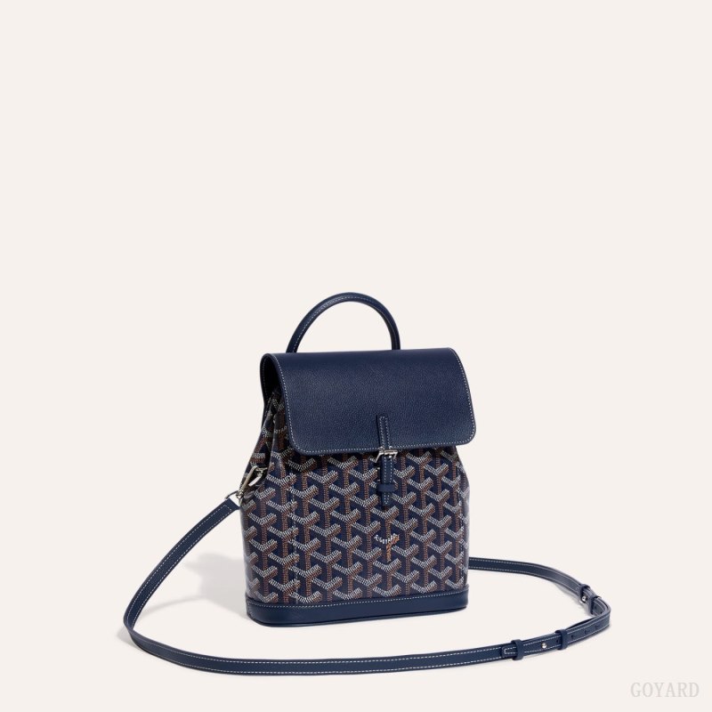 Bolsas Goyard Alpin Mini Backpack Azul Marinho Azuis | GY-URN0998
