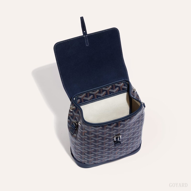 Bolsas Goyard Alpin Mini Backpack Azul Marinho Azuis | GY-URN0998