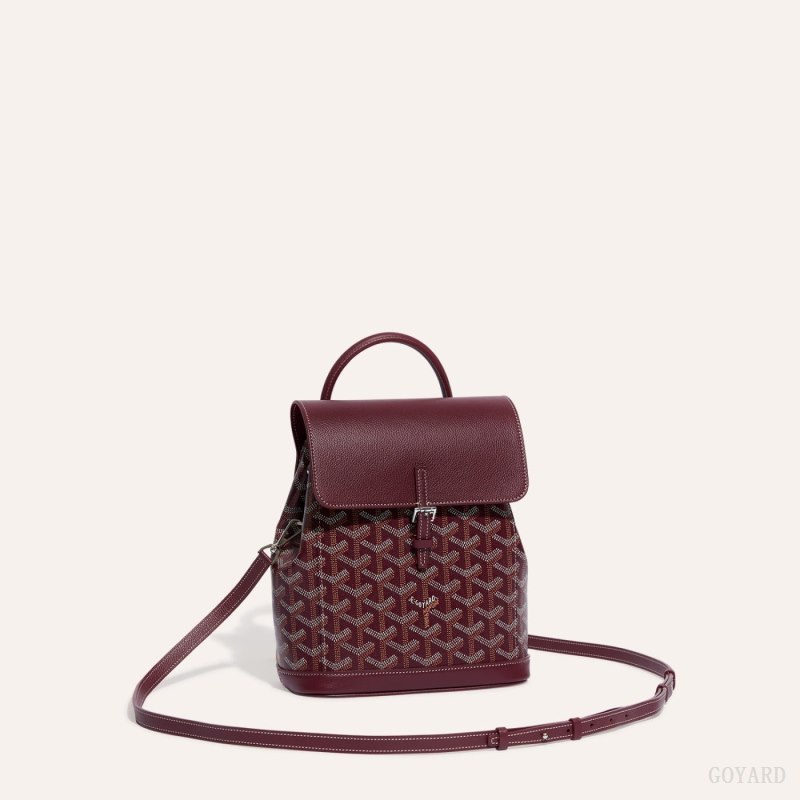 Bolsas Goyard Alpin Mini Backpack Bordeaux | GY-VXX8839