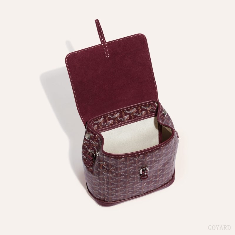 Bolsas Goyard Alpin Mini Backpack Bordeaux | GY-VXX8839