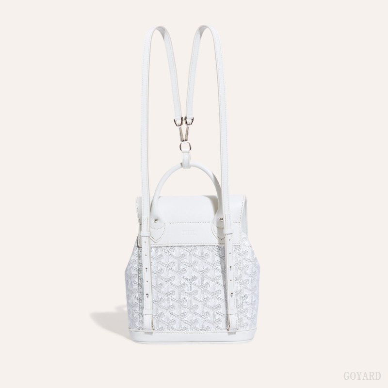 Bolsas Goyard Alpin Mini Backpack Branco | GY-CFB4720
