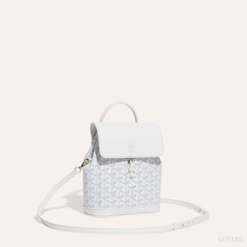 Bolsas Goyard Alpin Mini Backpack Branco | GY-CFB4720