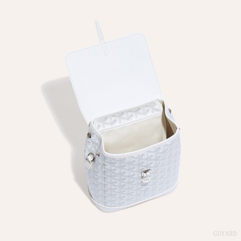 Bolsas Goyard Alpin Mini Backpack Branco | GY-CFB4720