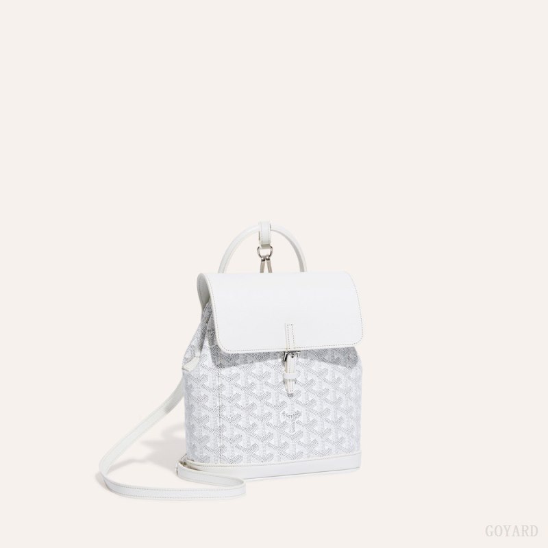 Bolsas Goyard Alpin Mini Backpack Branco | GY-CFB4720