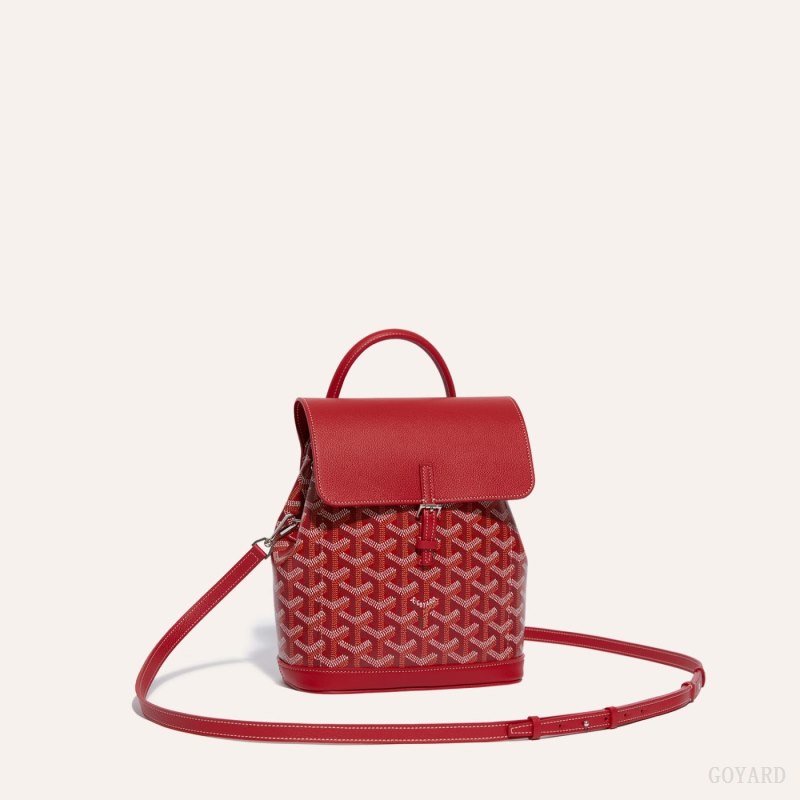 Bolsas Goyard Alpin Mini Backpack Vermelhas | GY-RXT6192