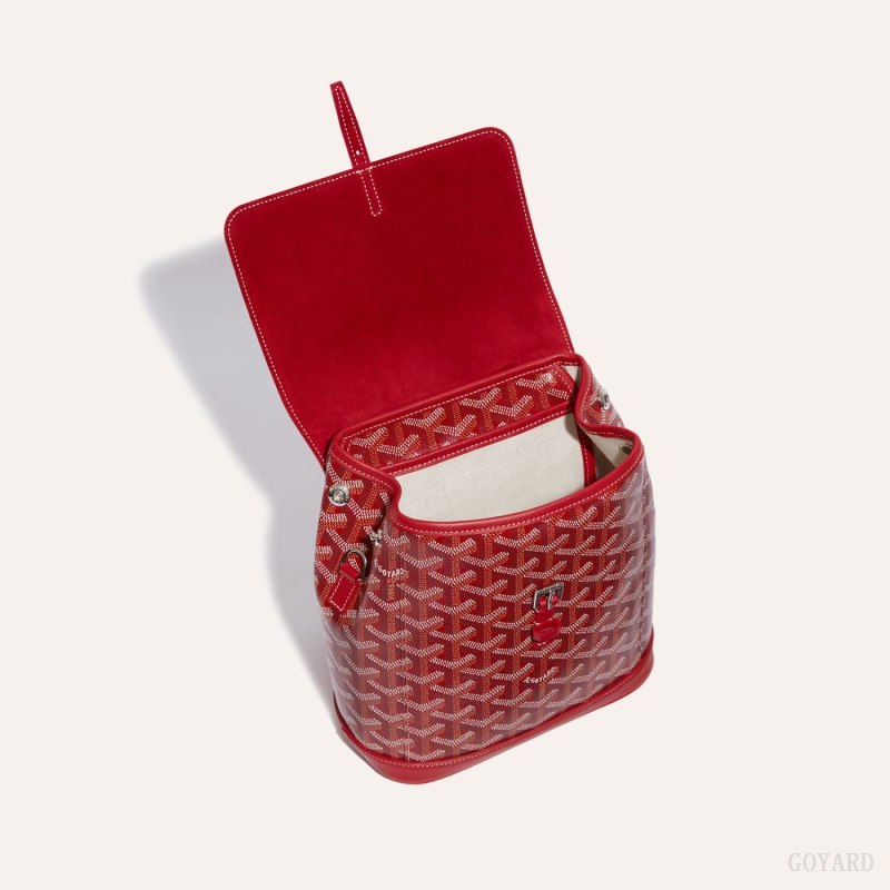 Bolsas Goyard Alpin Mini Backpack Vermelhas | GY-RXT6192