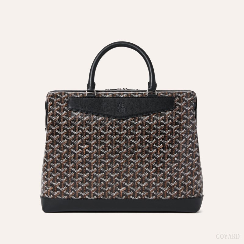 Bolsas Goyard Cisalpin Document Case Pretas | GY-PYE4417