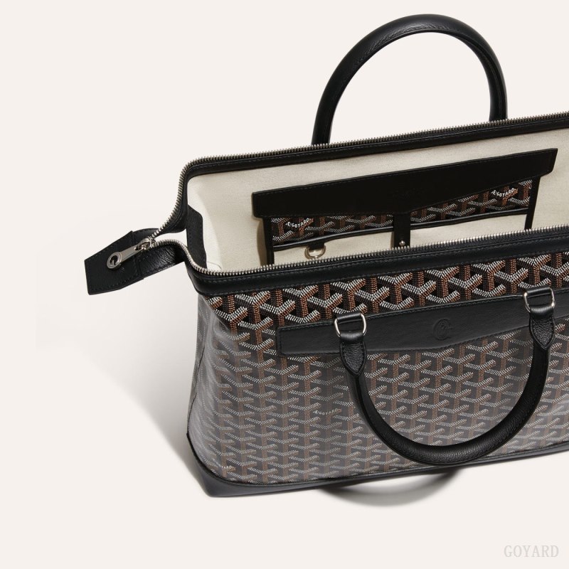 Bolsas Goyard Cisalpin Document Case Pretas | GY-PYE4417