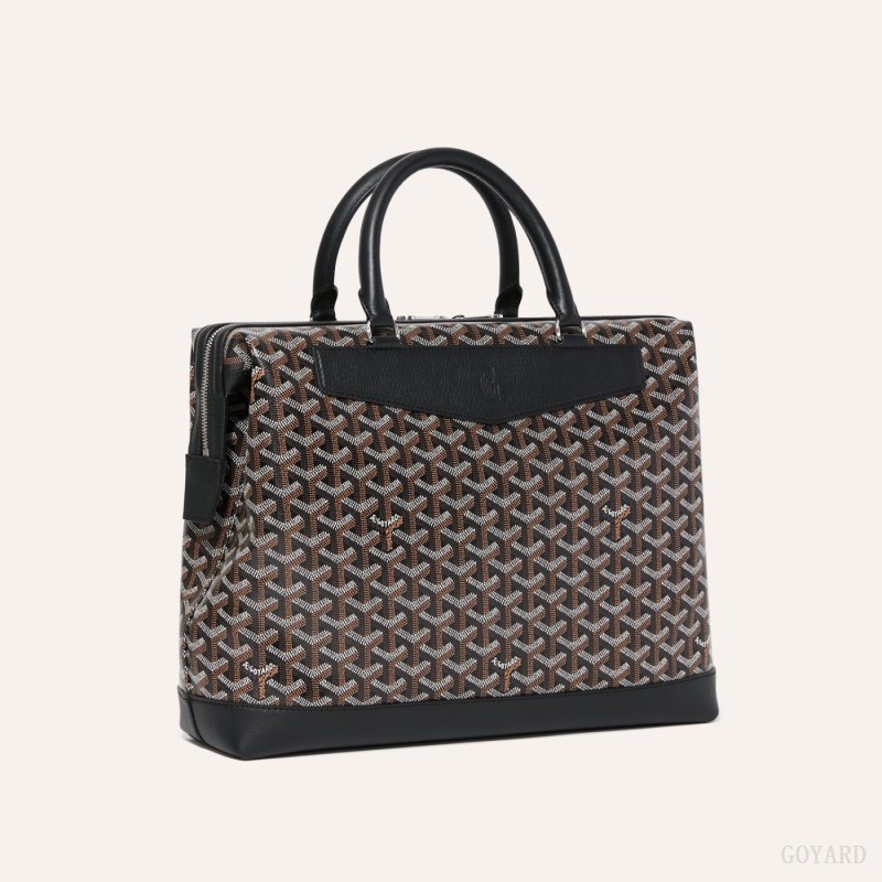 Bolsas Goyard Cisalpin Document Case Pretas | GY-PYE4417