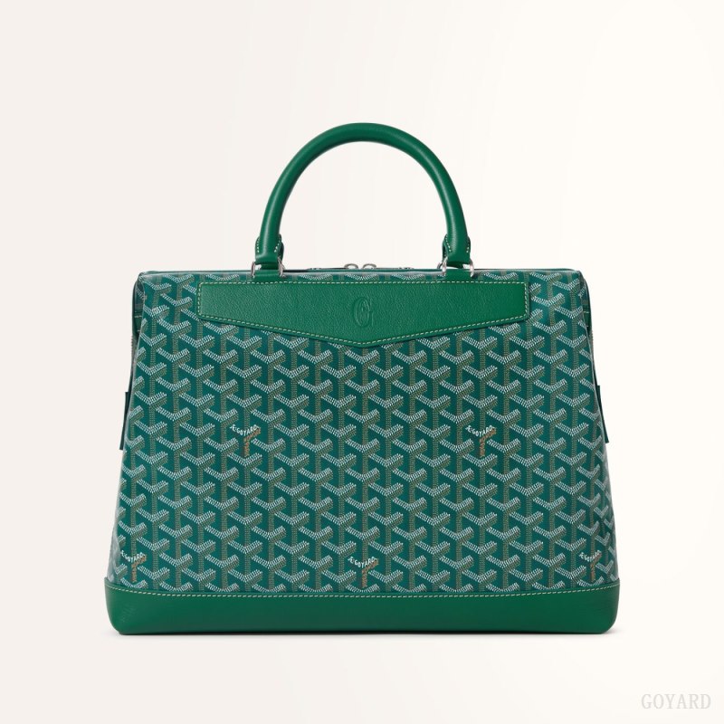 Bolsas Goyard Cisalpin Document Case Verdes | GY-OIQ6535
