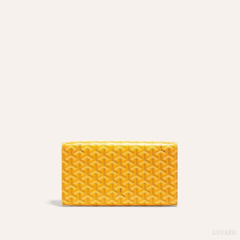 Bolsas Goyard Monte-Carlo PM Clutch Amarelas | GY-PCN6909
