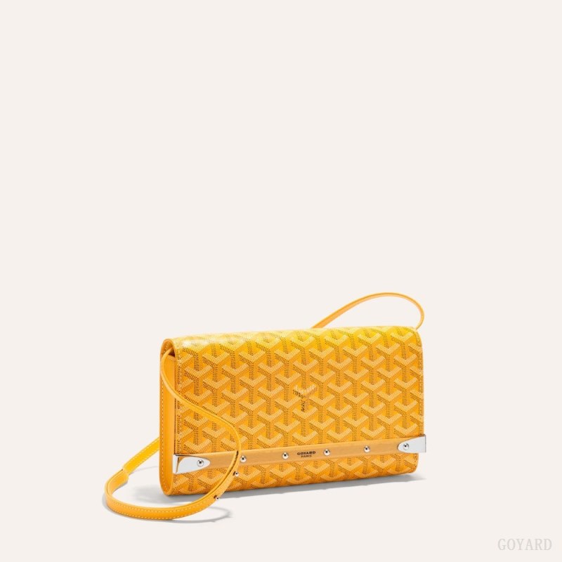 Bolsas Goyard Monte-Carlo PM Clutch Amarelas | GY-PCN6909