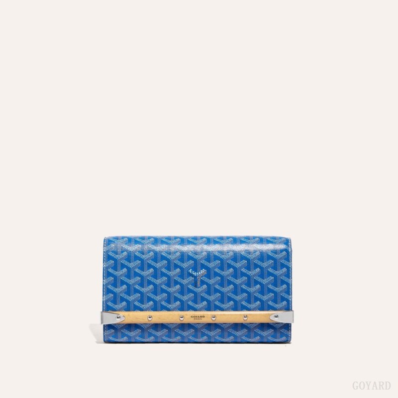 Bolsas Goyard Monte-Carlo PM Clutch Azuis | GY-SLY7887