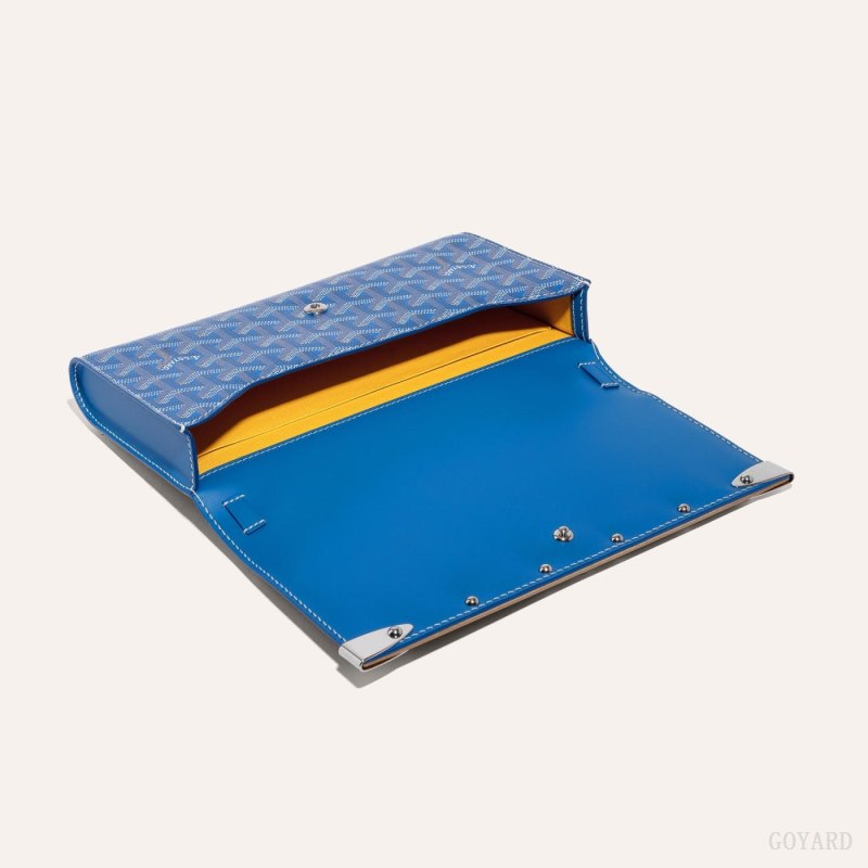 Bolsas Goyard Monte-Carlo PM Clutch Azuis | GY-SLY7887
