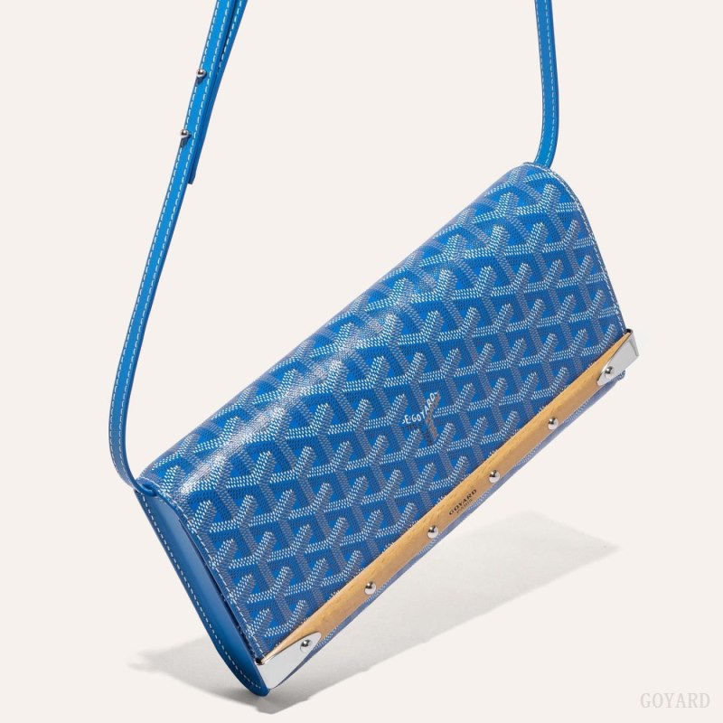 Bolsas Goyard Monte-Carlo PM Clutch Azuis | GY-SLY7887