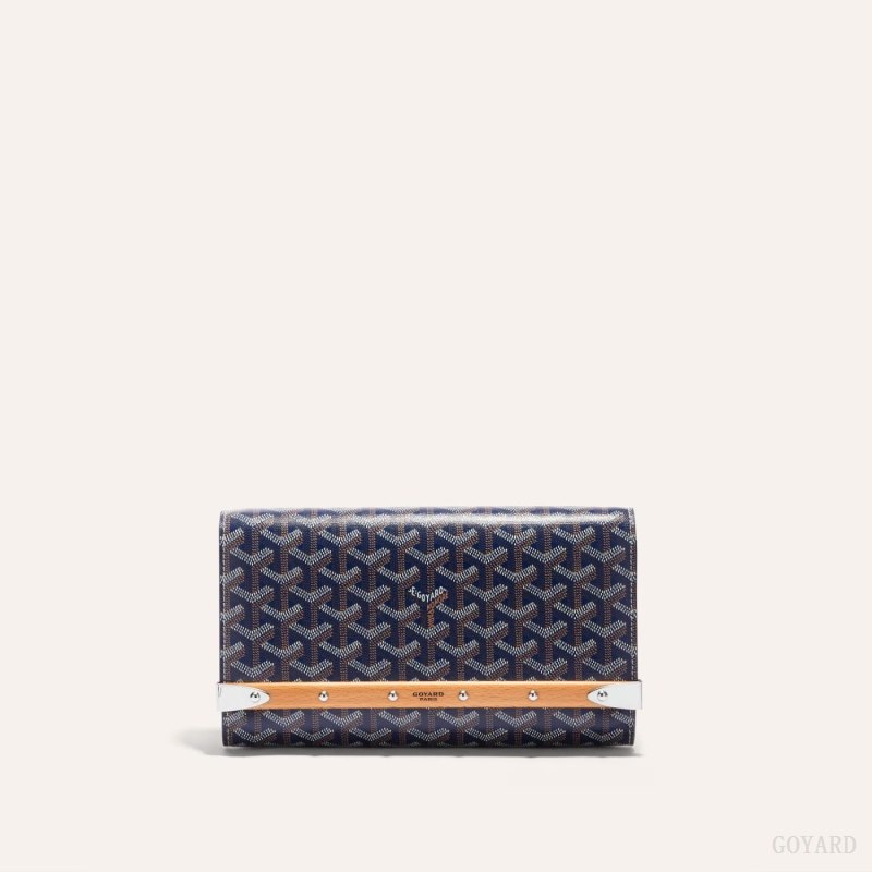 Bolsas Goyard Monte-Carlo PM Clutch Azul Marinho Azuis | GY-PUB1787