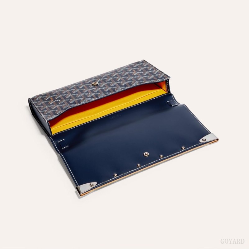 Bolsas Goyard Monte-Carlo PM Clutch Azul Marinho Azuis | GY-PUB1787