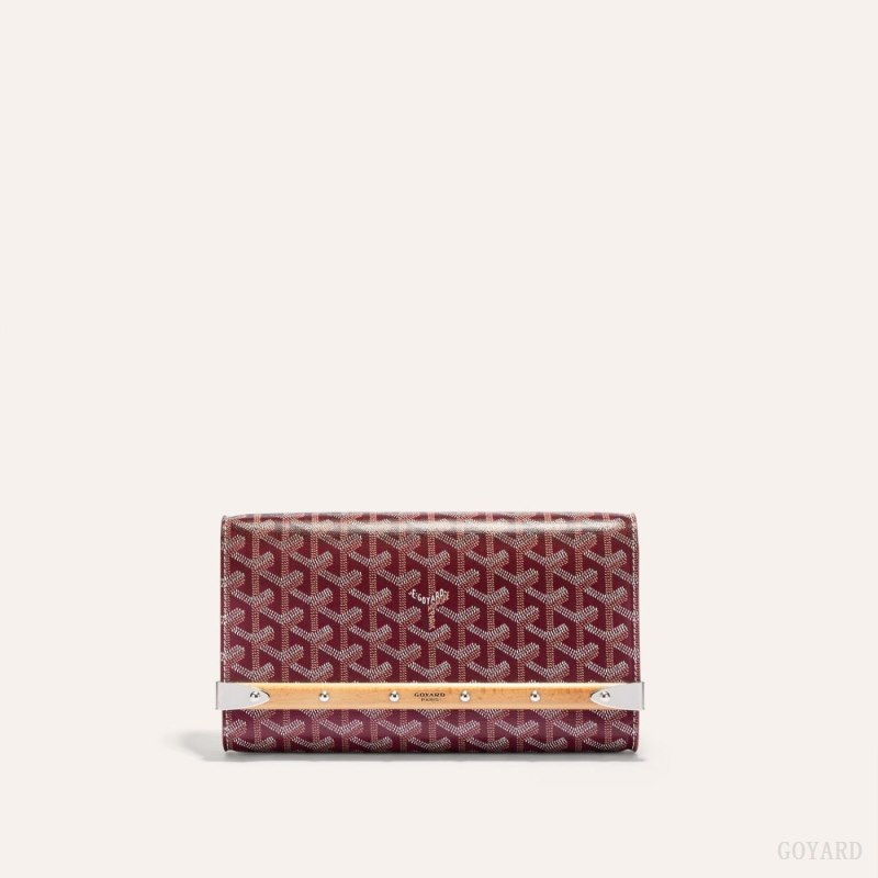 Bolsas Goyard Monte-Carlo PM Clutch Bordeaux | GY-NQM9913