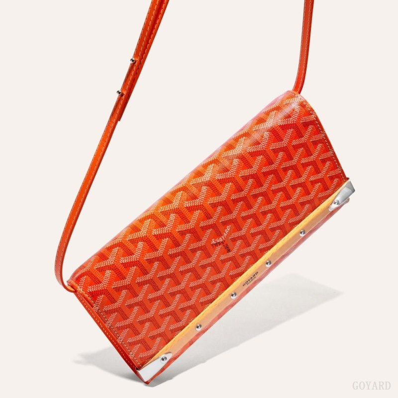 Bolsas Goyard Monte-Carlo PM Clutch Laranja | GY-QZI7960
