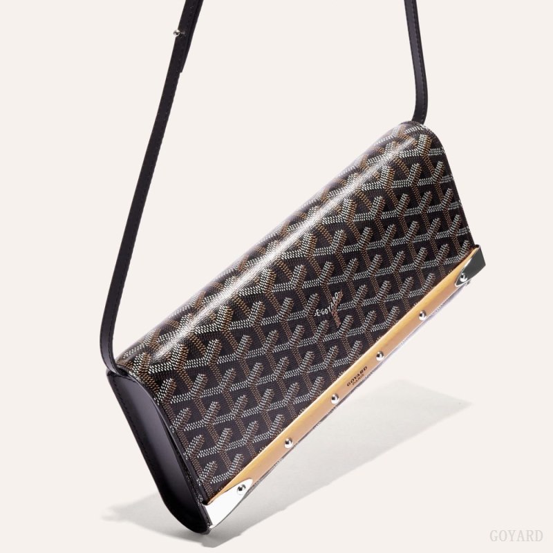 Bolsas Goyard Monte-Carlo PM Clutch Pretas | GY-ROE8260