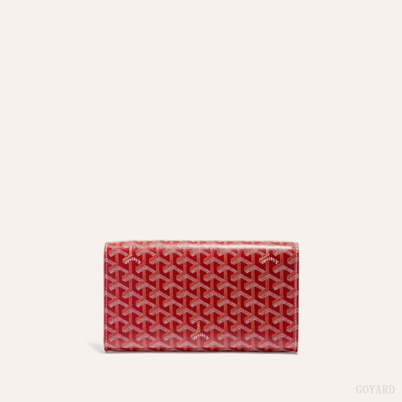 Bolsas Goyard Monte-Carlo PM Clutch Vermelhas | GY-WVS2541